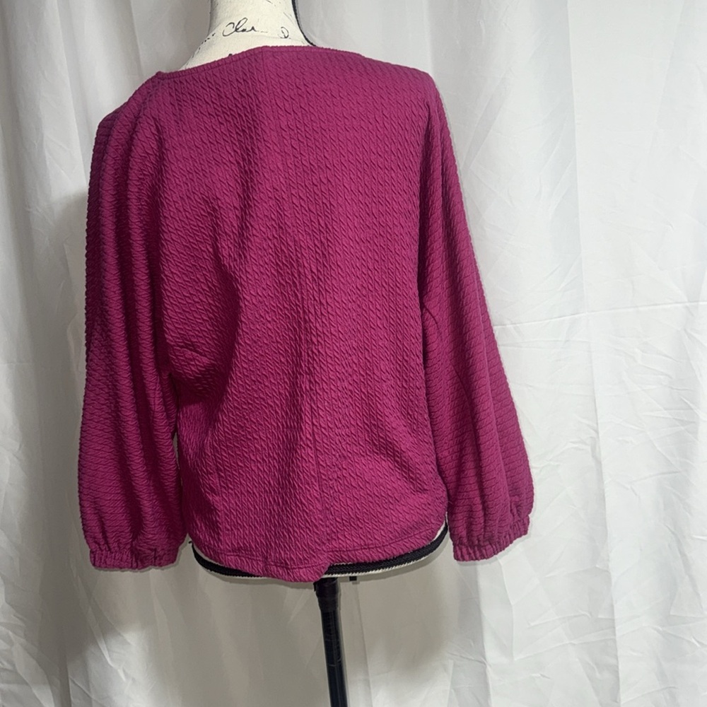 Anthropology Pink Sweater - Picture 3 of 4